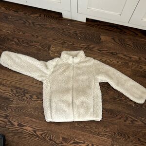 Uniqlo Fluffy Yarn Fleece Full-Zip Jacket EUC**